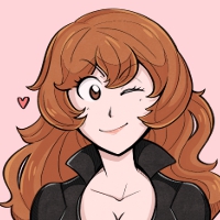 A doodle bust of Fujiko.